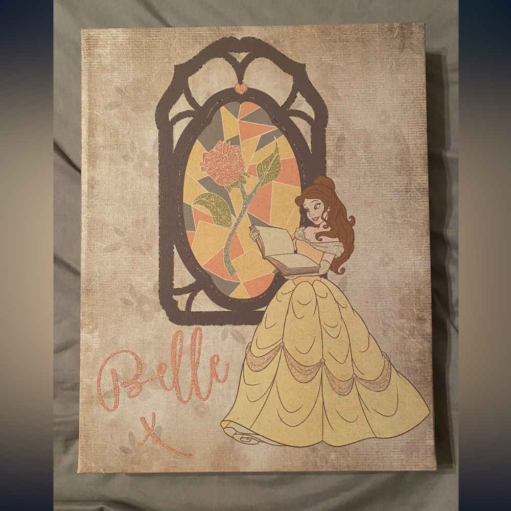 Disneys Beauty & the Beast Belle Canvas Wall Art
